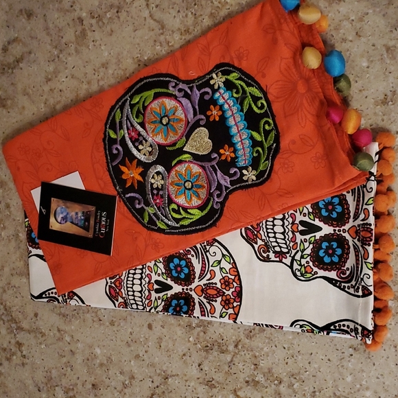 Cynthia Rowley Other - Cynthia Rowley sugarskull kitchen towel set